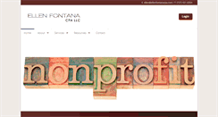 Desktop Screenshot of ellenfontanacpa.com