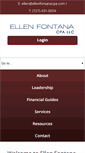 Mobile Screenshot of ellenfontanacpa.com